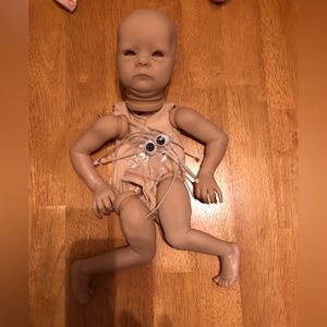 Unpainted reborn baby full limb kit.
